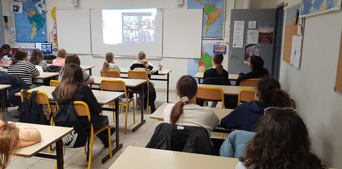 Intervention ElleStime - visioconférence avec mentores
